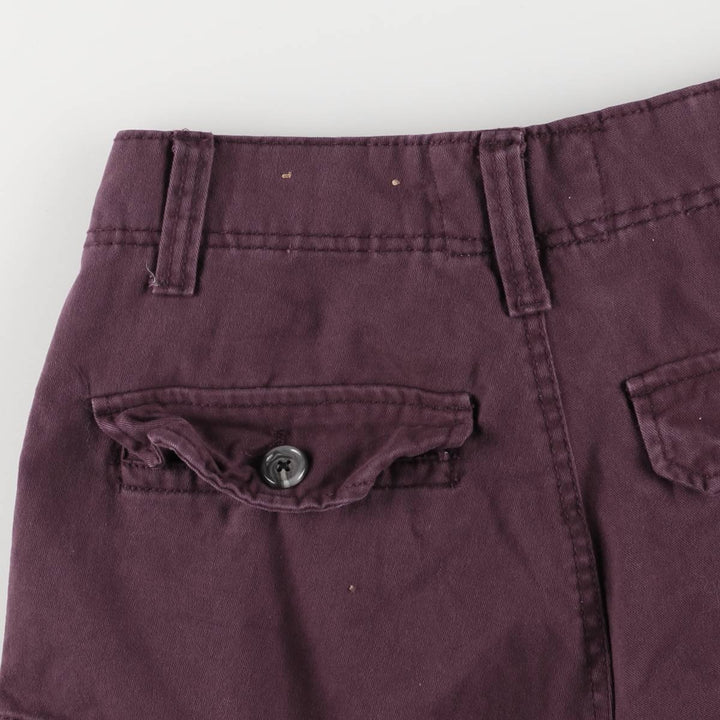 BLUENOTES CLASSIC CARGO Cargo Shorts, Women's Size L (W29) cotton purple type Vintage Second Hand
