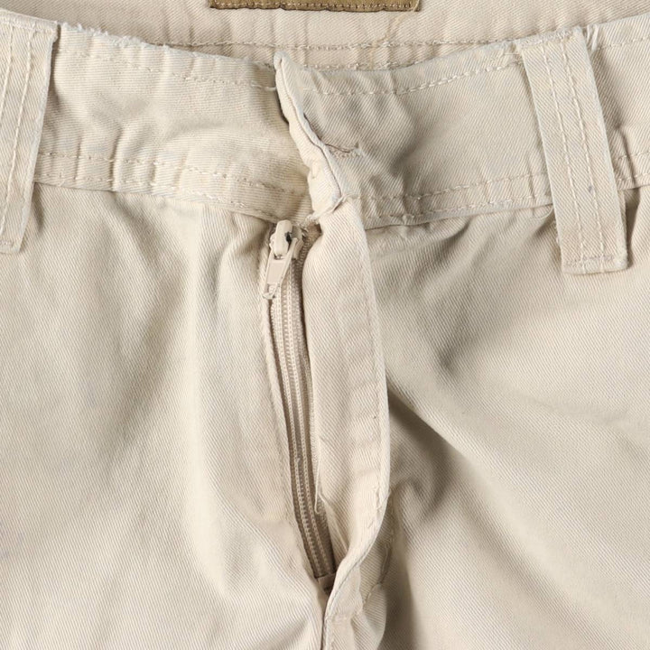 MOUNTAIN RIDGE Cargo Shorts, Women's XL (W31) cotton Beige type Vintage Second Hand