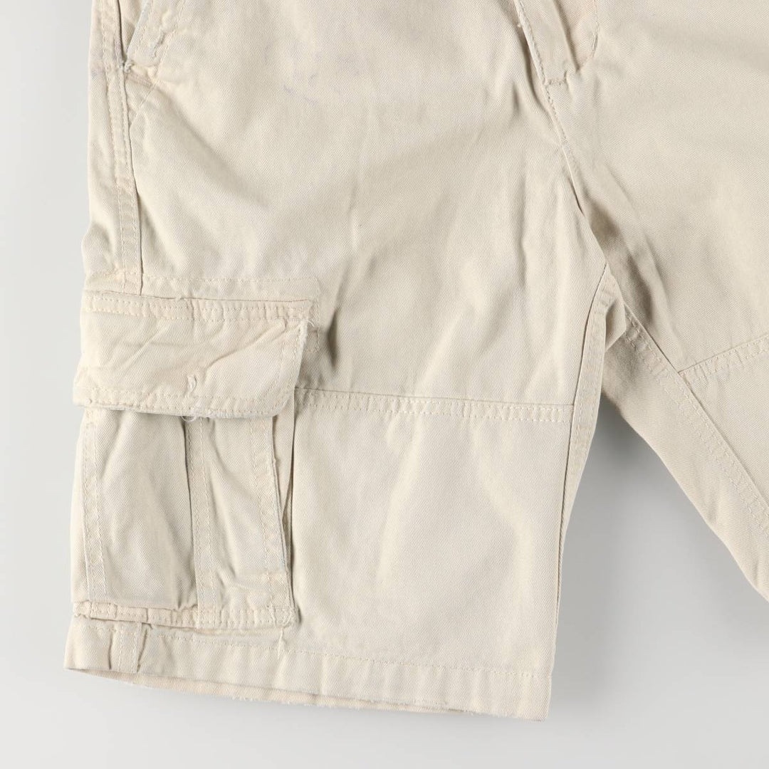MOUNTAIN RIDGE Cargo Shorts, Women's XL (W31) cotton Beige type Vintage Second Hand