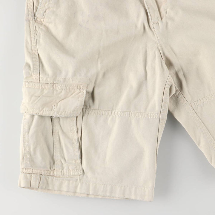 MOUNTAIN RIDGE Cargo Shorts, Women's XL (W31) cotton Beige type Vintage Second Hand
