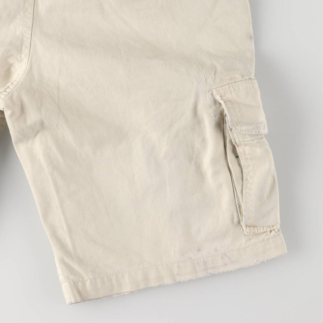 MOUNTAIN RIDGE Cargo Shorts, Women's XL (W31) cotton Beige type Vintage Second Hand