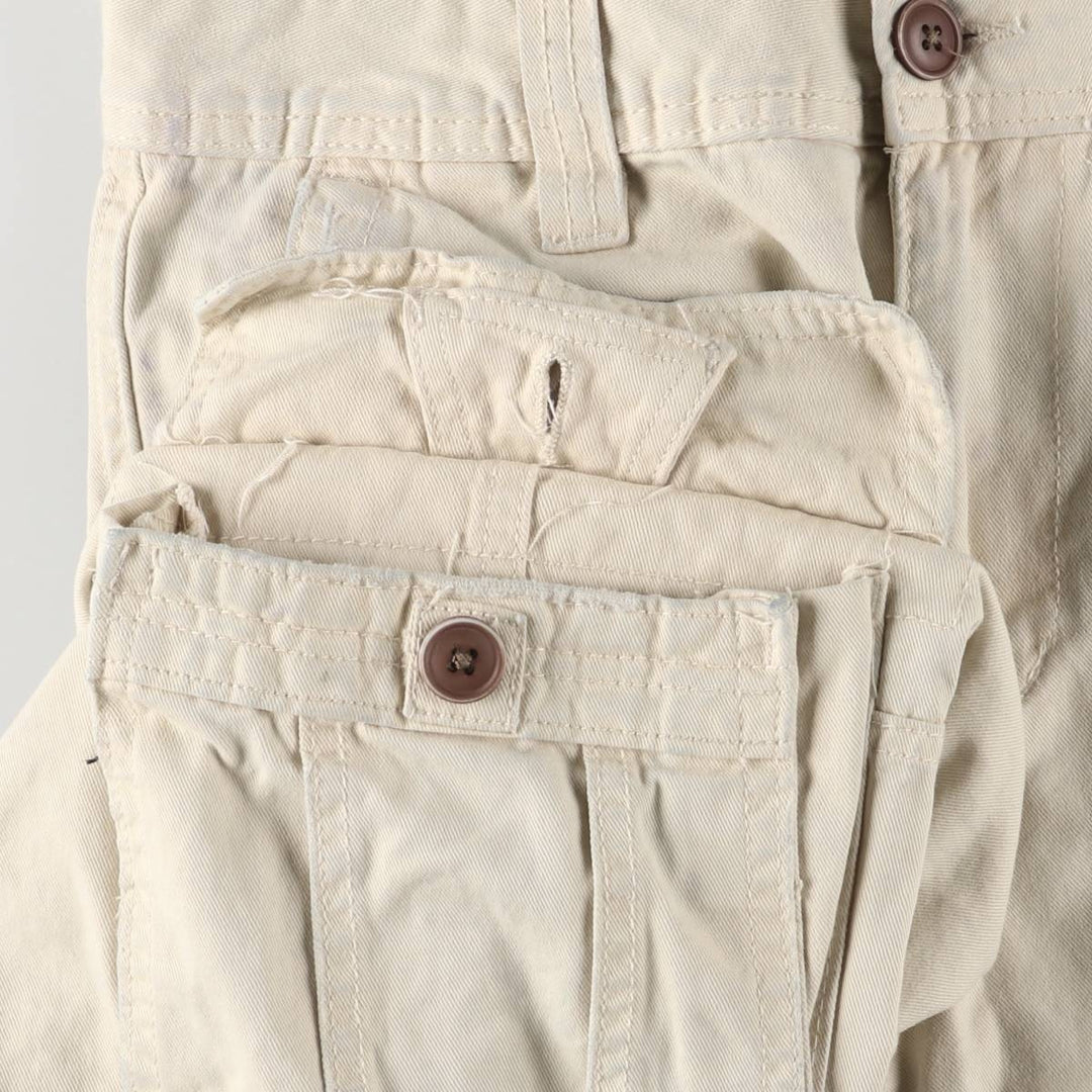 MOUNTAIN RIDGE Cargo Shorts, Women's XL (W31) cotton Beige type Vintage Second Hand