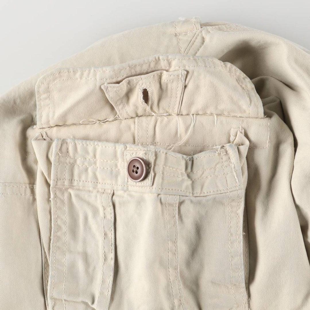 MOUNTAIN RIDGE Cargo Shorts, Women's XL (W31) cotton Beige type Vintage Second Hand