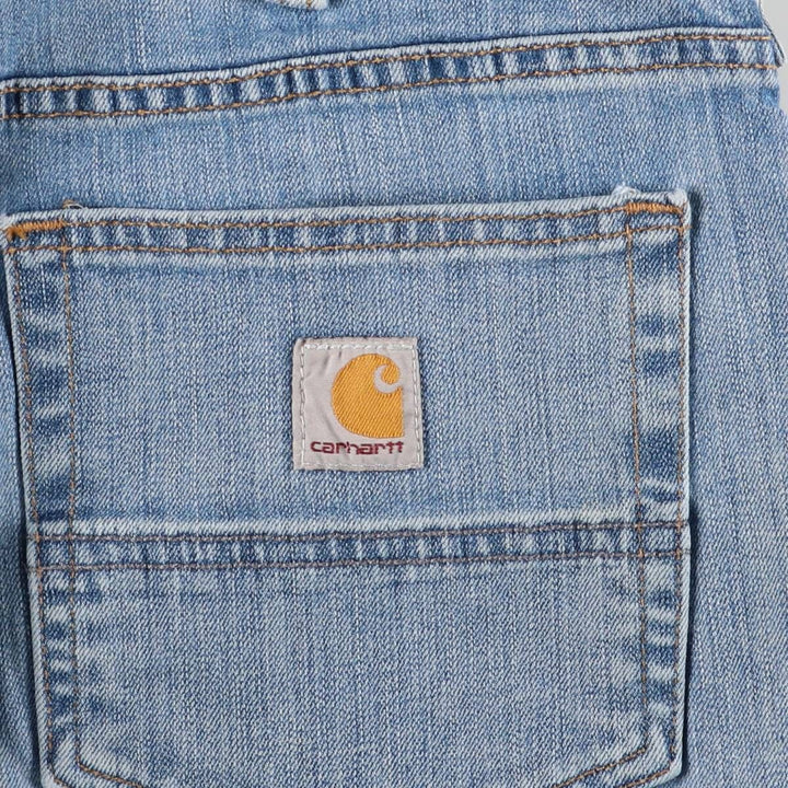 Carhartt Relaxed Fit Tapered Denim Pants for Men, W35 cotton blue type Vintage Second Hand