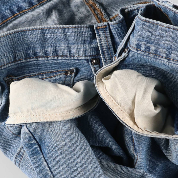 Carhartt Relaxed Fit Tapered Denim Pants for Men, W35 cotton blue type Vintage Second Hand
