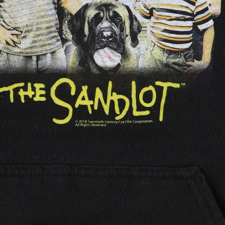 Gildan The Sandlot Movie Sweatshirt Pullover Hoodie, Men's Size M cotton black type Vintage Second Hand
