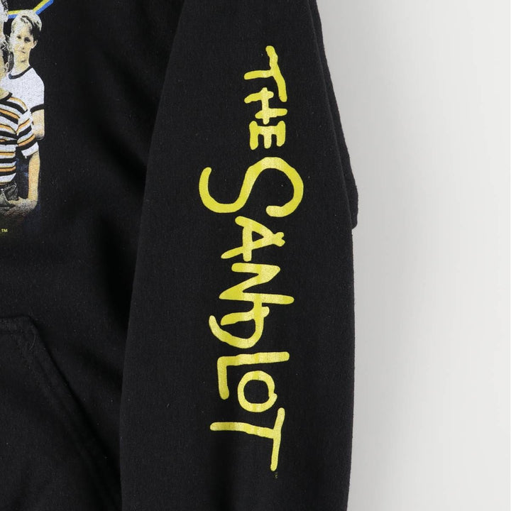 Gildan The Sandlot Movie Sweatshirt Pullover Hoodie, Men's Size M cotton black type Vintage Second Hand