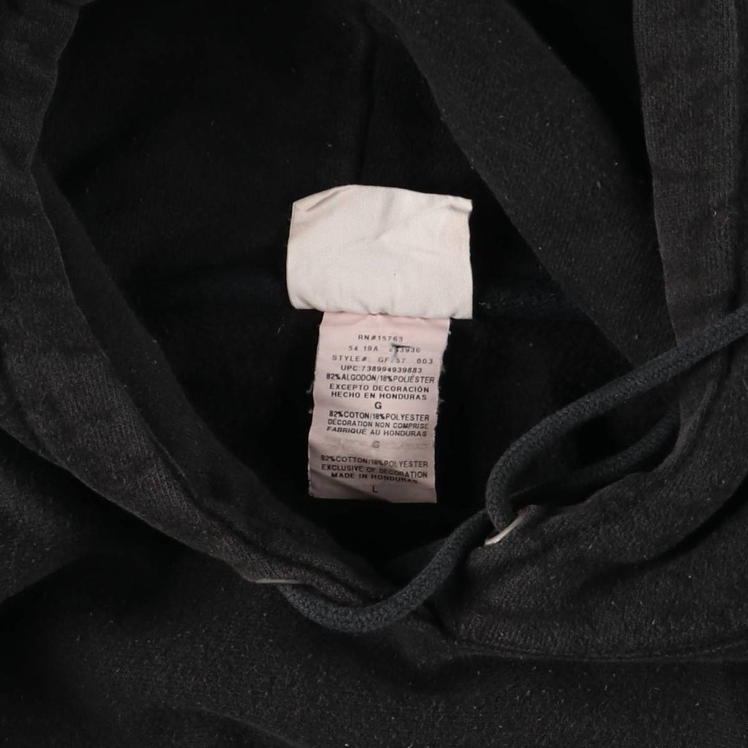 Champion REVERSE WEAVE Reverse Weave Sweat Pullover Hoodie Men's L size cotton black type Vintage Second Hand