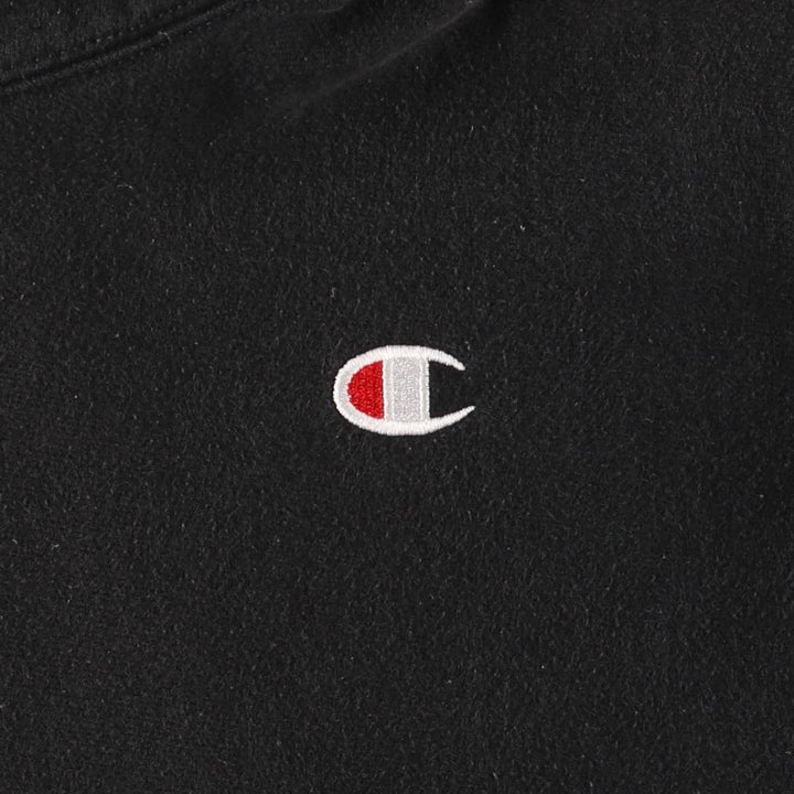 Champion REVERSE WEAVE Reverse Weave Sweat Pullover Hoodie Men's L size cotton black type Vintage Second Hand