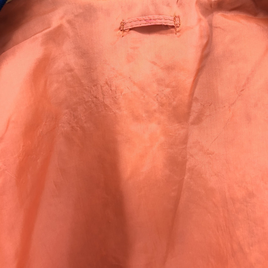 HAL MA-1 Type Padded Military Flight Jacket, Men's Size L Nylon black type Vintage Second Hand