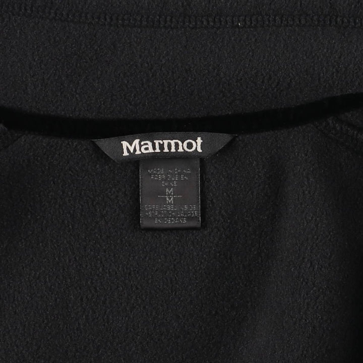 Marmot fleece vest, women's size M polyester black type Vintage Second Hand