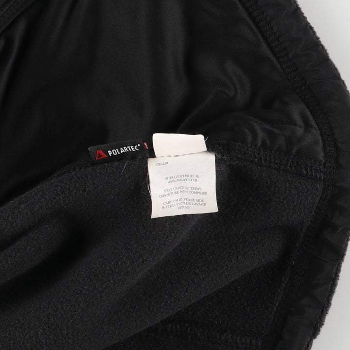 Marmot fleece vest, women's size M polyester black type Vintage Second Hand