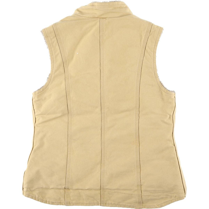 Carhartt Duck Vest, Women's Size Small cotton yellow type Vintage Second Hand