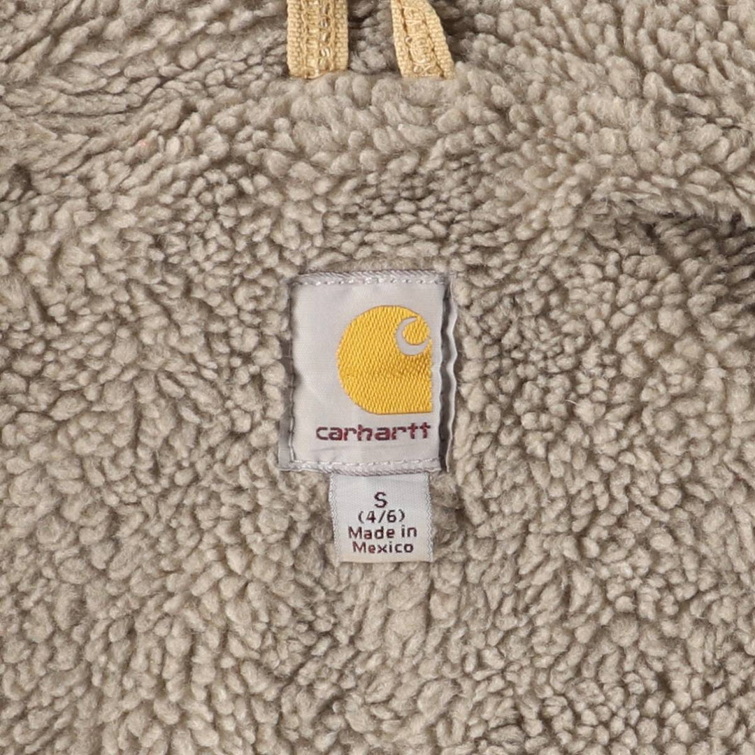 Carhartt Duck Vest, Women's Size Small cotton yellow type Vintage Second Hand