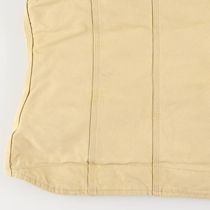 Carhartt Duck Vest, Women's Size Small cotton yellow type Vintage Second Hand