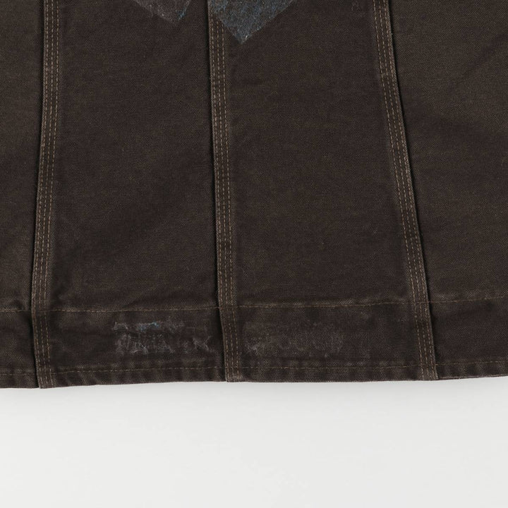 Carhartt Duck Vest, Women's Size Medium cotton brown type Vintage Second Hand