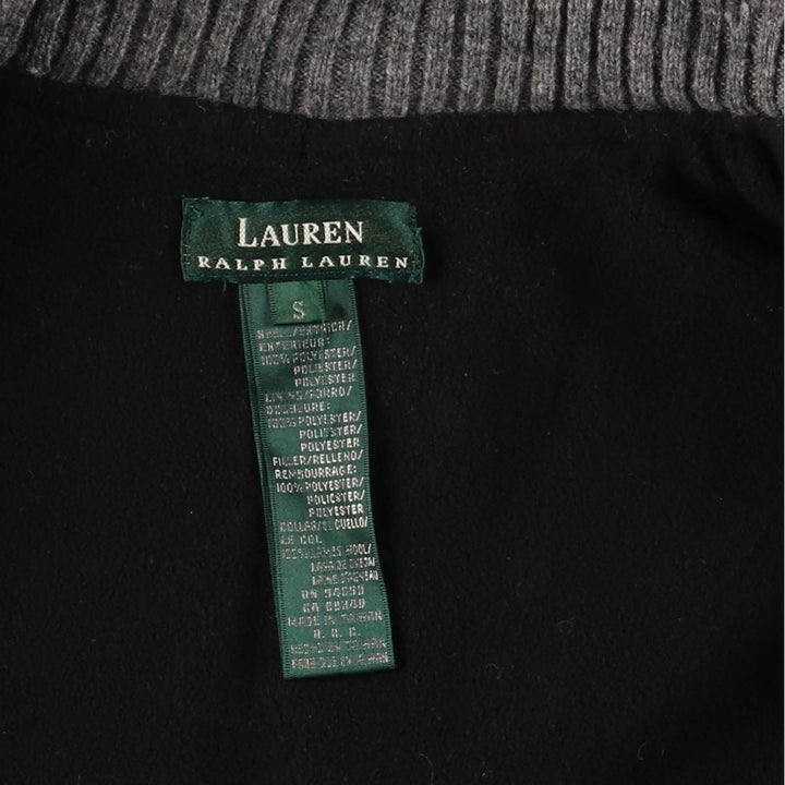 Ralph Lauren Lauren fleece vest, size S (women's) polyester gray type Vintage Second Hand