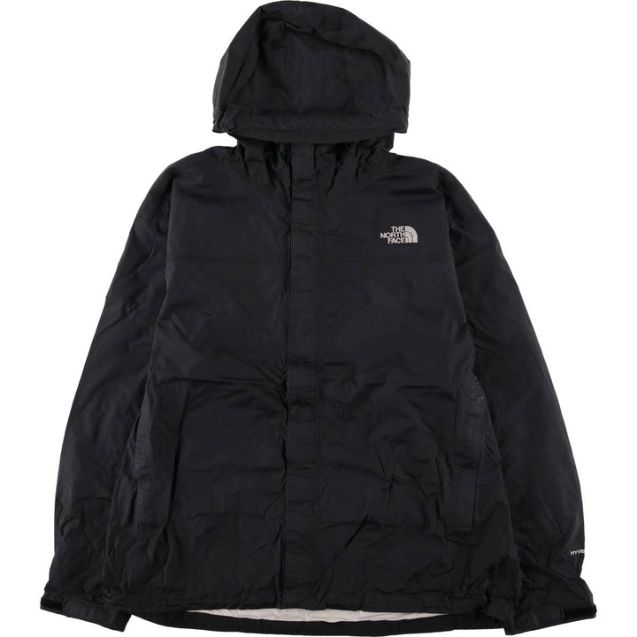 The North Face HYVENT 2.5L Ripstop Mountain Parka Shell Jacket, Men's XL Nylon black type Vintage Second Hand