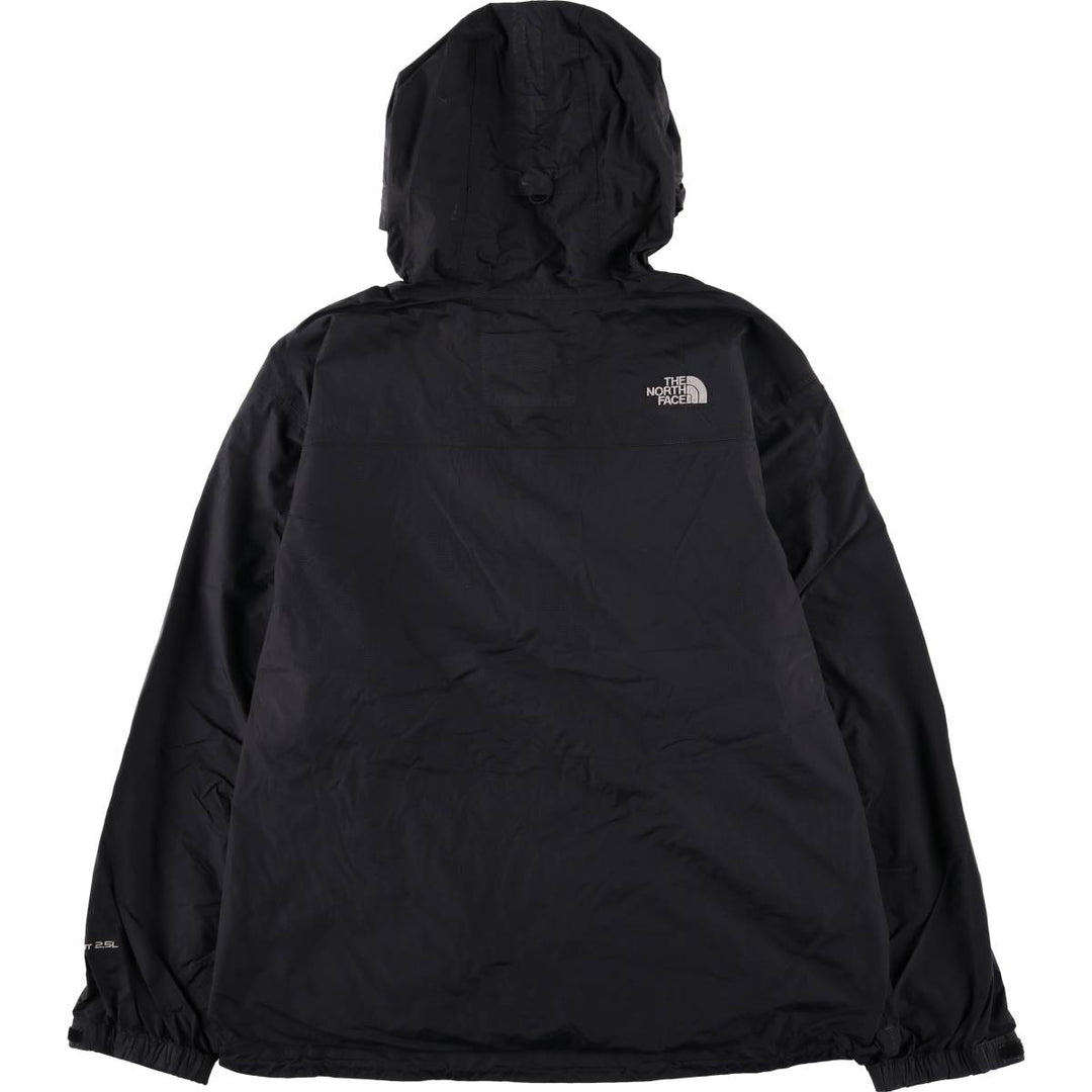 The North Face HYVENT 2.5L Ripstop Mountain Parka Shell Jacket, Men's XL Nylon black type Vintage Second Hand
