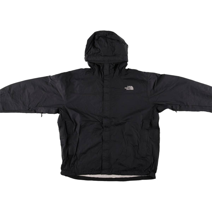 The North Face HYVENT 2.5L Ripstop Mountain Parka Shell Jacket, Men's XL Nylon black type Vintage Second Hand