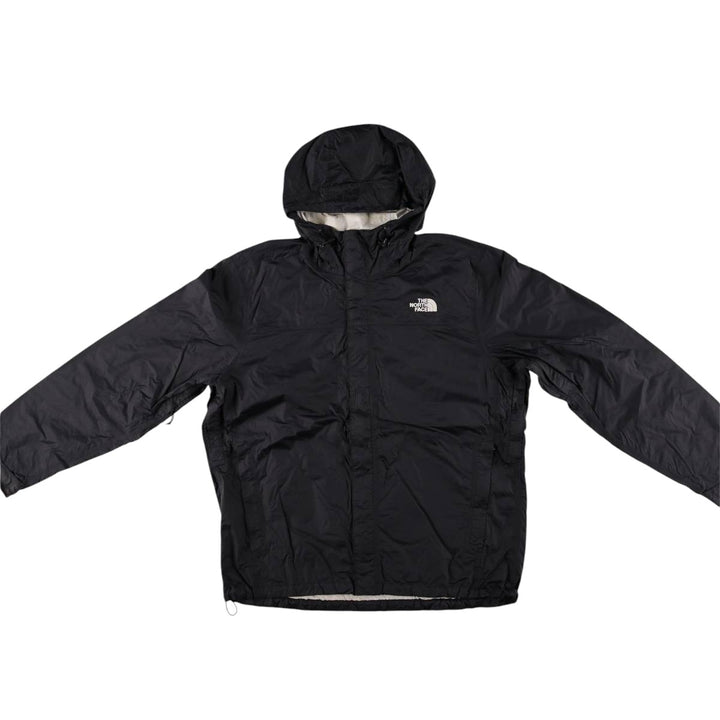 The North Face DRYVENT Ripstop Mountain Parka Shell Jacket, Men's XL Nylon black type Vintage Second Hand