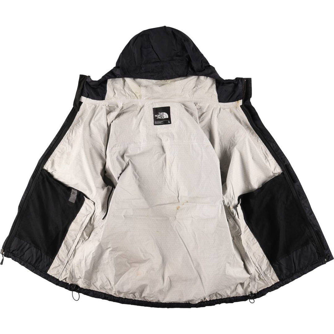 The North Face DRYVENT Ripstop Mountain Parka Shell Jacket, Men's XL Nylon black type Vintage Second Hand