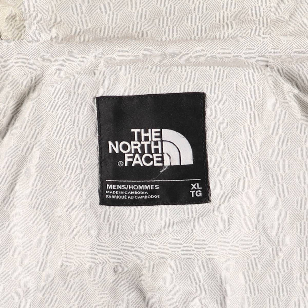 The North Face DRYVENT Ripstop Mountain Parka Shell Jacket, Men's XL Nylon black type Vintage Second Hand