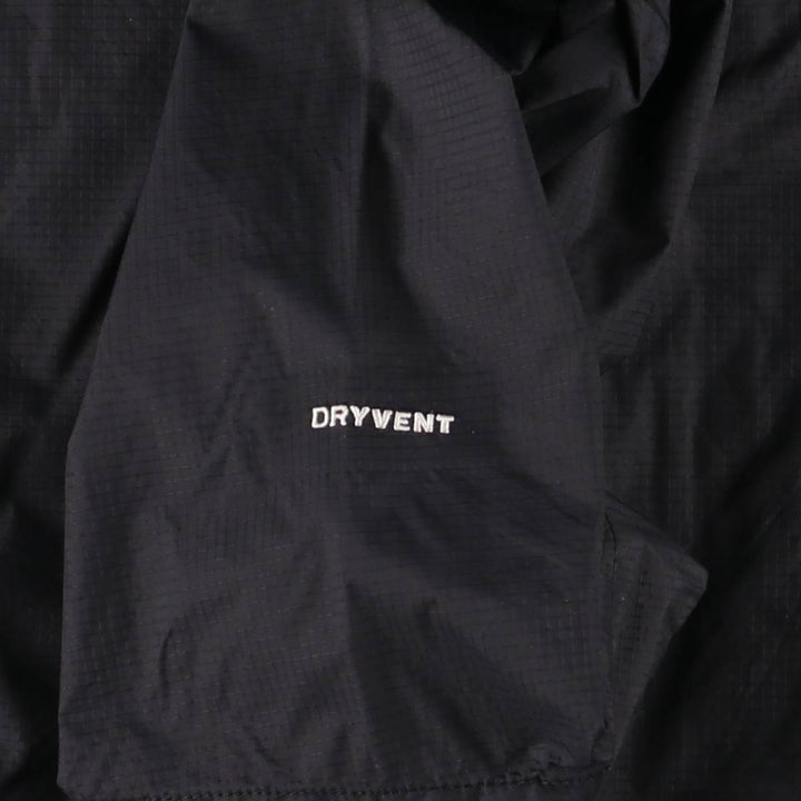 The North Face DRYVENT Ripstop Mountain Parka Shell Jacket, Men's XL Nylon black type Vintage Second Hand
