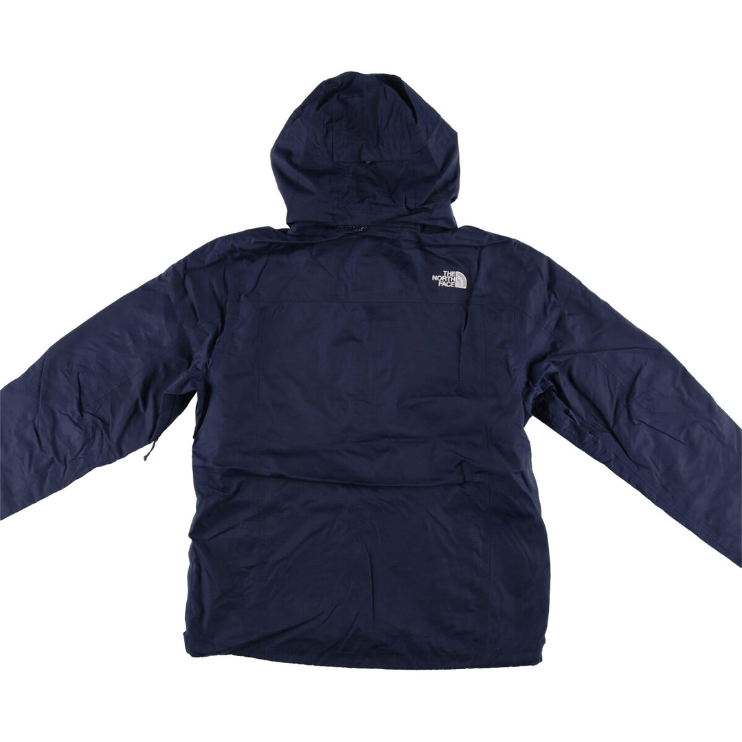 The North Face Hyvent Ripstop Nylon Parka, Men's Size M Nylon navy blue type Vintage Second Hand