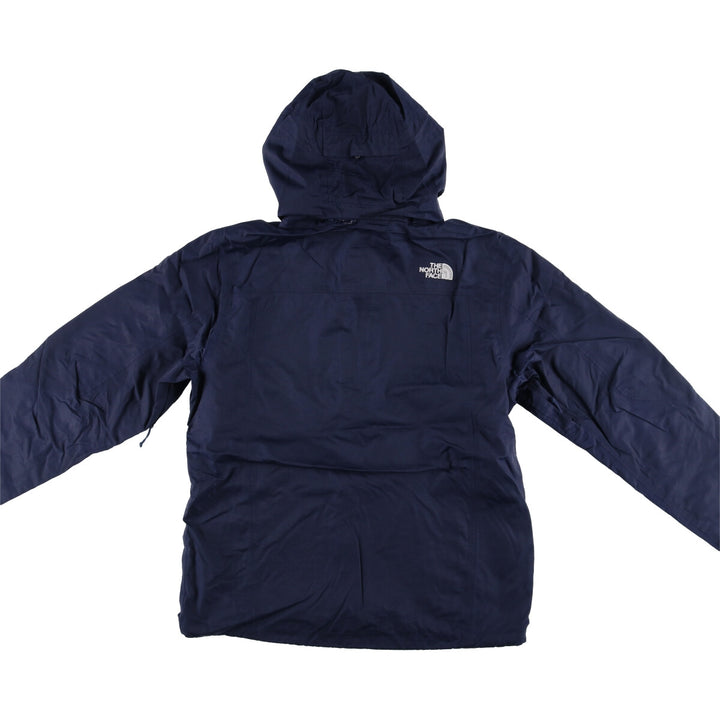 The North Face Hyvent Ripstop Nylon Parka, Men's Size M Nylon navy blue type Vintage Second Hand
