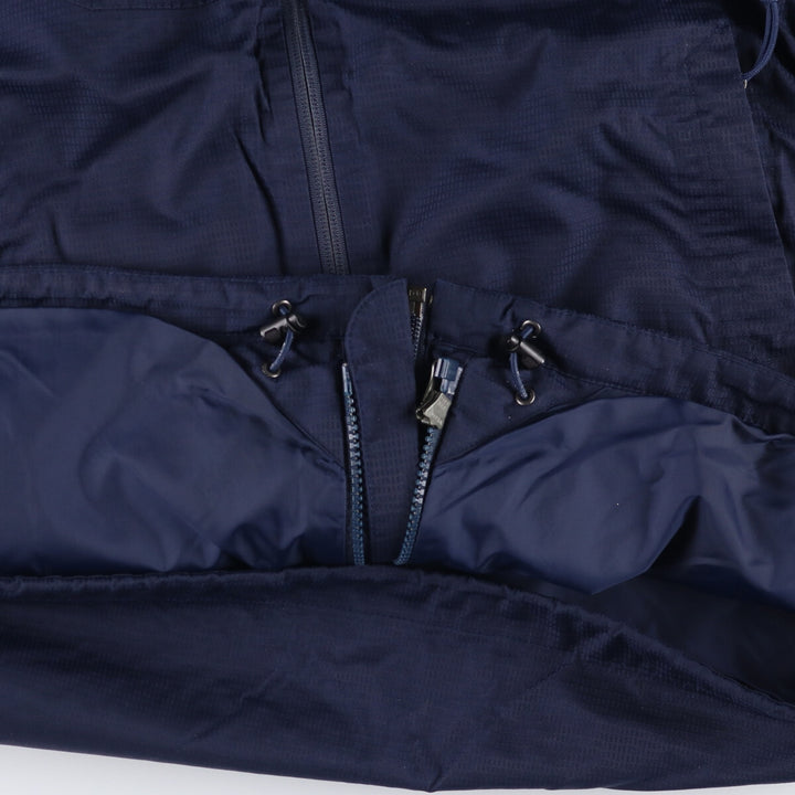 The North Face Hyvent Ripstop Nylon Parka, Men's Size M Nylon navy blue type Vintage Second Hand