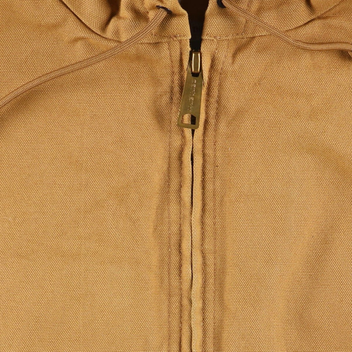 Carhartt Active Jacket Duck Full Zip Parka Made in USA Men's XXL cotton ocher yellow type Vintage Second Hand