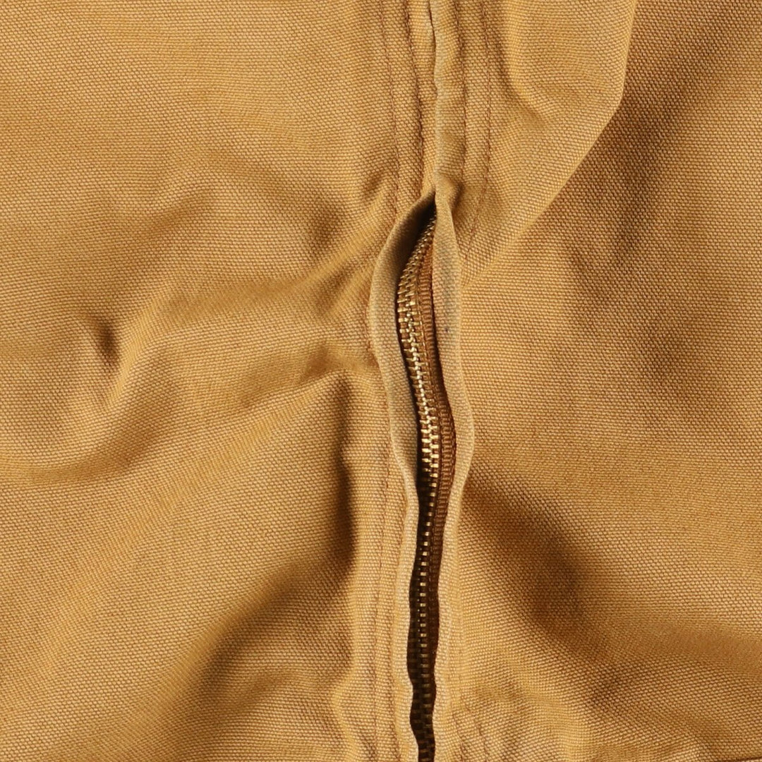 Carhartt Active Jacket Duck Full Zip Parka Made in USA Men's XXL cotton ocher yellow type Vintage Second Hand