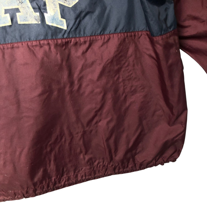90'S GAP Vintage Back Print Anorak Parka, Men's XL Nylon wine-red Vintage Second Hand