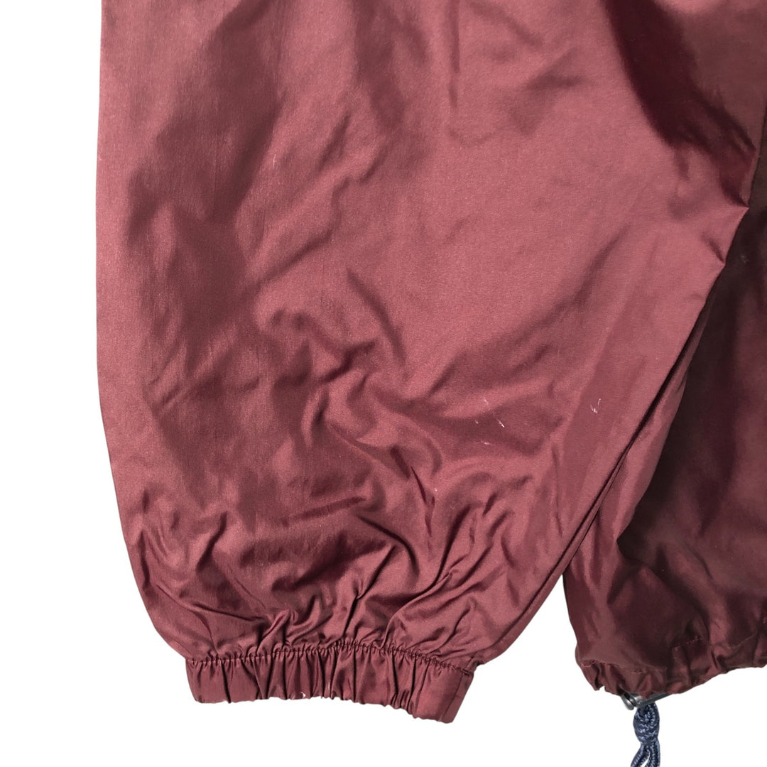 90'S GAP Vintage Back Print Anorak Parka, Men's XL Nylon wine-red Vintage Second Hand
