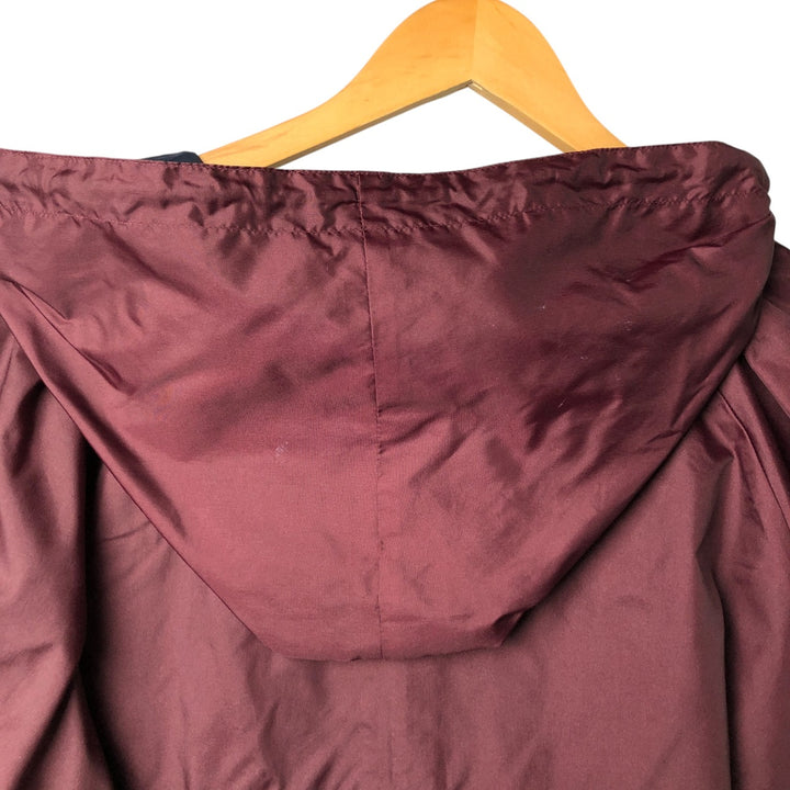 90'S GAP Vintage Back Print Anorak Parka, Men's XL Nylon wine-red Vintage Second Hand