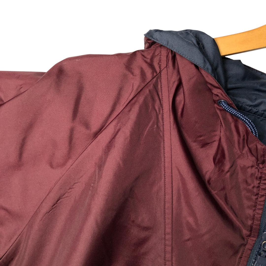 90'S GAP Vintage Back Print Anorak Parka, Men's XL Nylon wine-red Vintage Second Hand