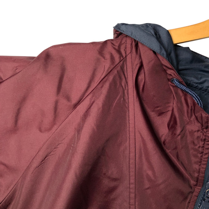 90'S GAP Vintage Back Print Anorak Parka, Men's XL Nylon wine-red Vintage Second Hand