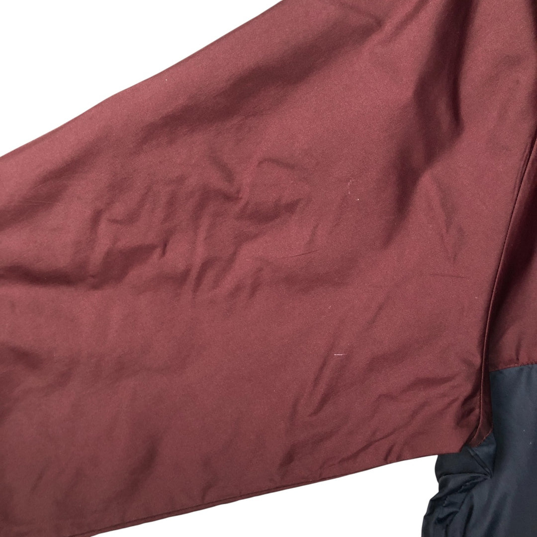 90'S GAP Vintage Back Print Anorak Parka, Men's XL Nylon wine-red Vintage Second Hand