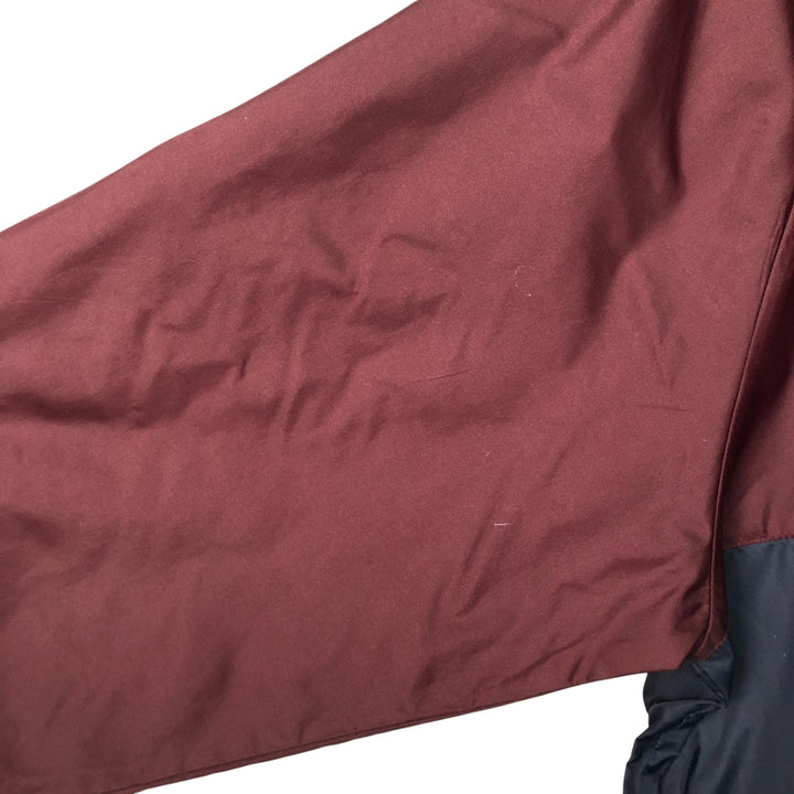 90'S GAP Vintage Back Print Anorak Parka, Men's XL Nylon wine-red Vintage Second Hand