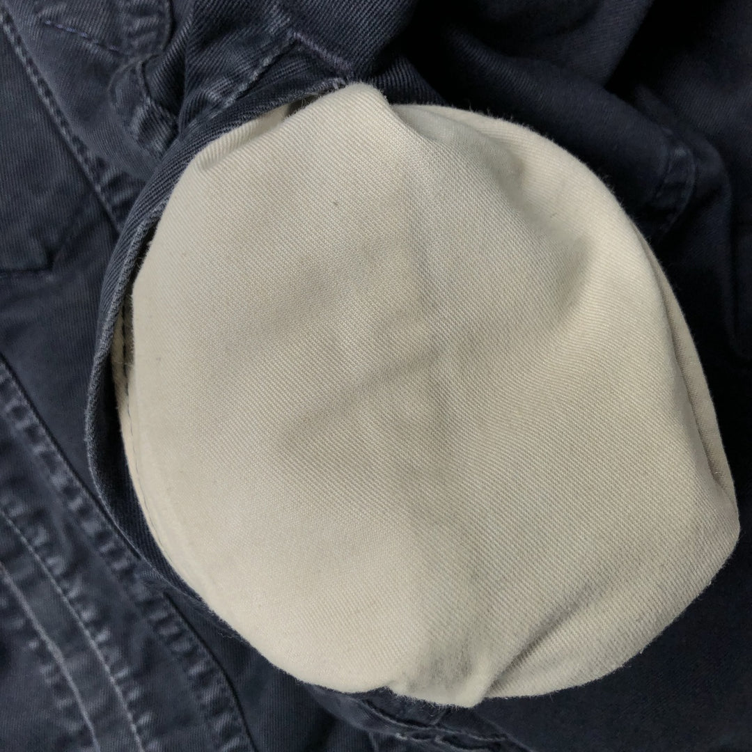 90'S Levi's Trucker Jacket, Cotton Twill, Men's Size L, Vintage cotton navy blue type Vintage Second Hand