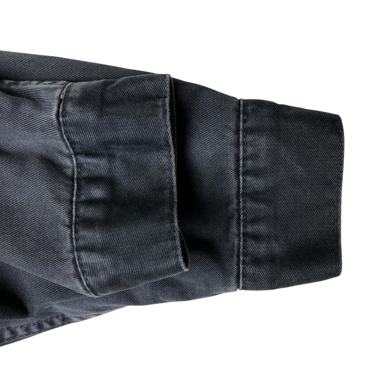 90'S Levi's Trucker Jacket, Cotton Twill, Men's Size L, Vintage cotton navy blue type Vintage Second Hand