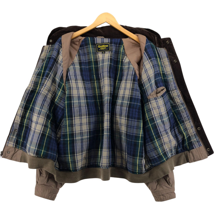 Vintage Osh Kosh B'GOSH Men's Padded Puffer Jacket, Size XL polyester beige type brown Vintage Second Hand
