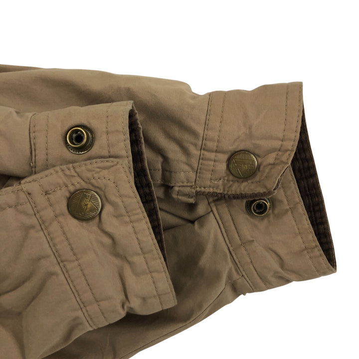 Vintage Osh Kosh B'GOSH Men's Padded Puffer Jacket, Size XL polyester beige type brown Vintage Second Hand