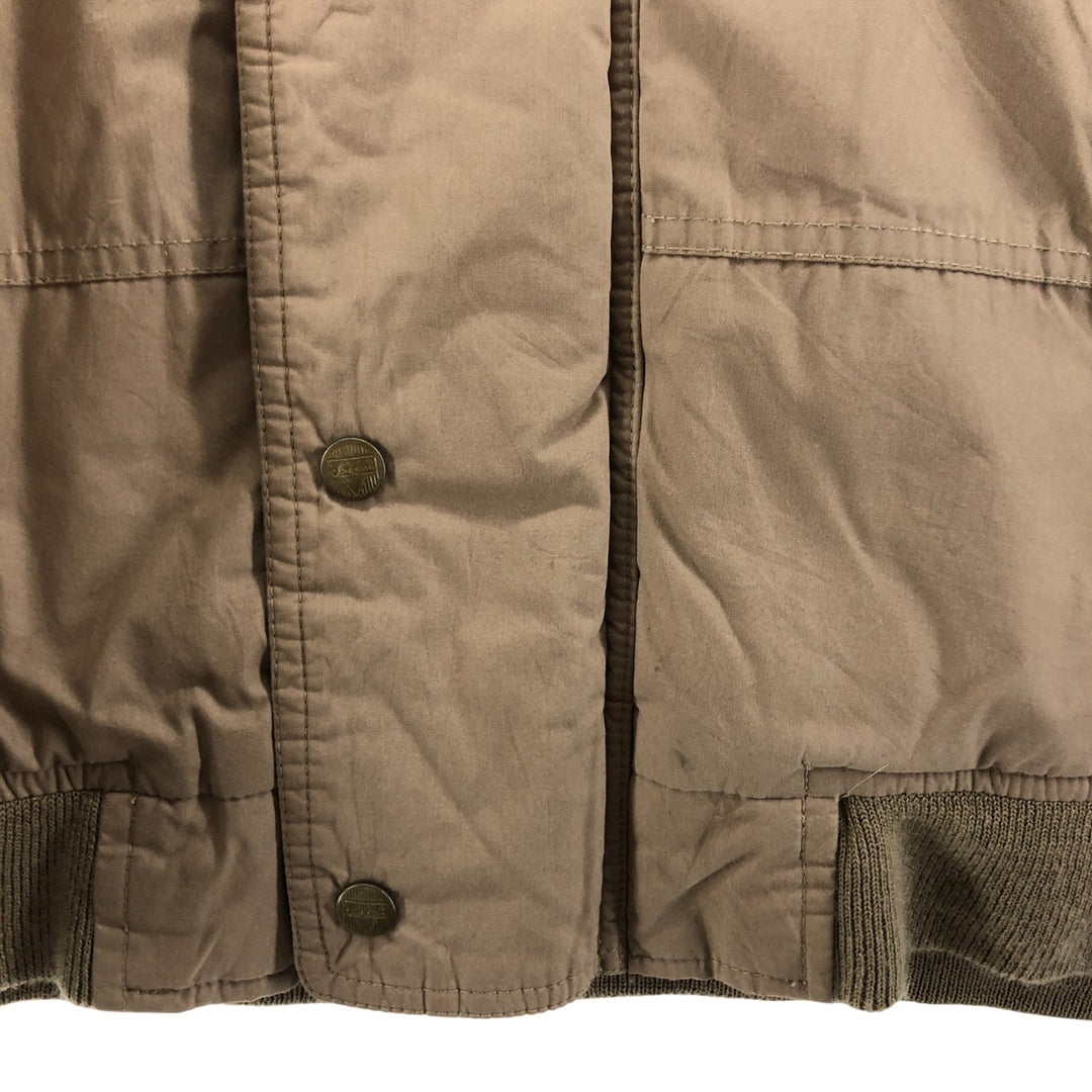 Vintage Osh Kosh B'GOSH Men's Padded Puffer Jacket, Size XL polyester beige type brown Vintage Second Hand