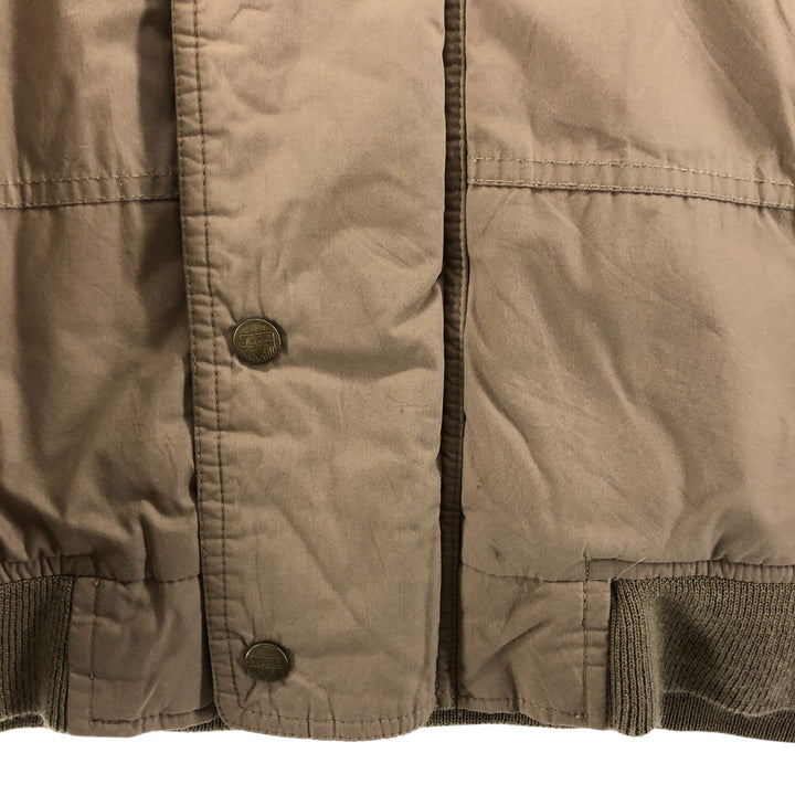 Vintage Osh Kosh B'GOSH Men's Padded Puffer Jacket, Size XL polyester beige type brown Vintage Second Hand