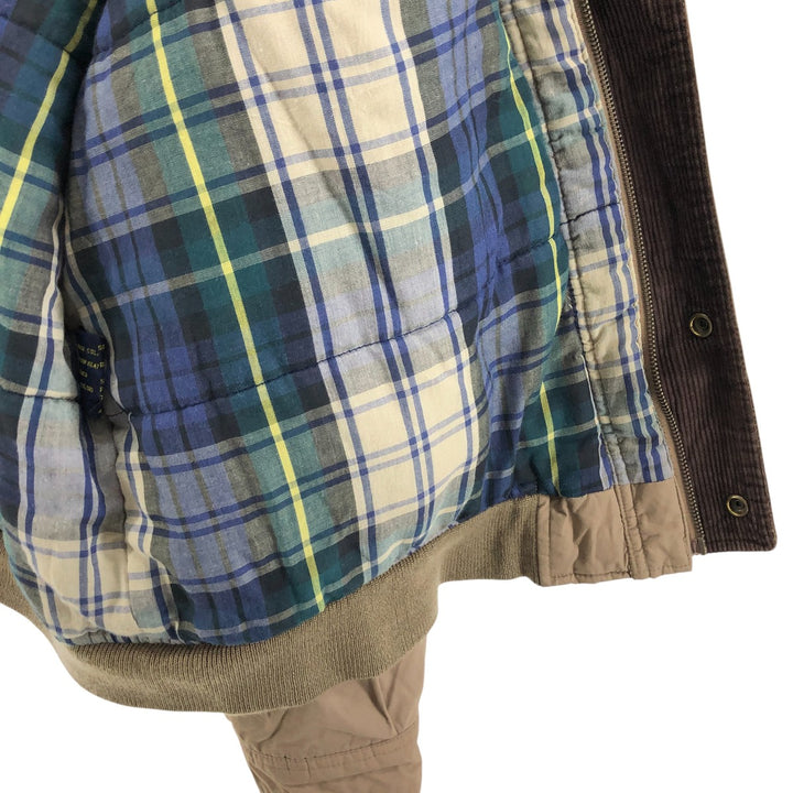 Vintage Osh Kosh B'GOSH Men's Padded Puffer Jacket, Size XL polyester beige type brown Vintage Second Hand
