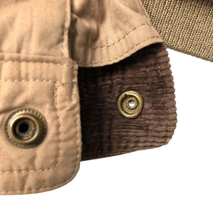 Vintage Osh Kosh B'GOSH Men's Padded Puffer Jacket, Size XL polyester beige type brown Vintage Second Hand