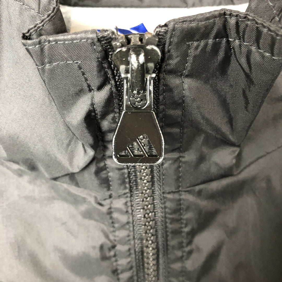90'S Adidas Nylon Jacket, Men's Size L, Vintage Nylon black type Vintage Second Hand