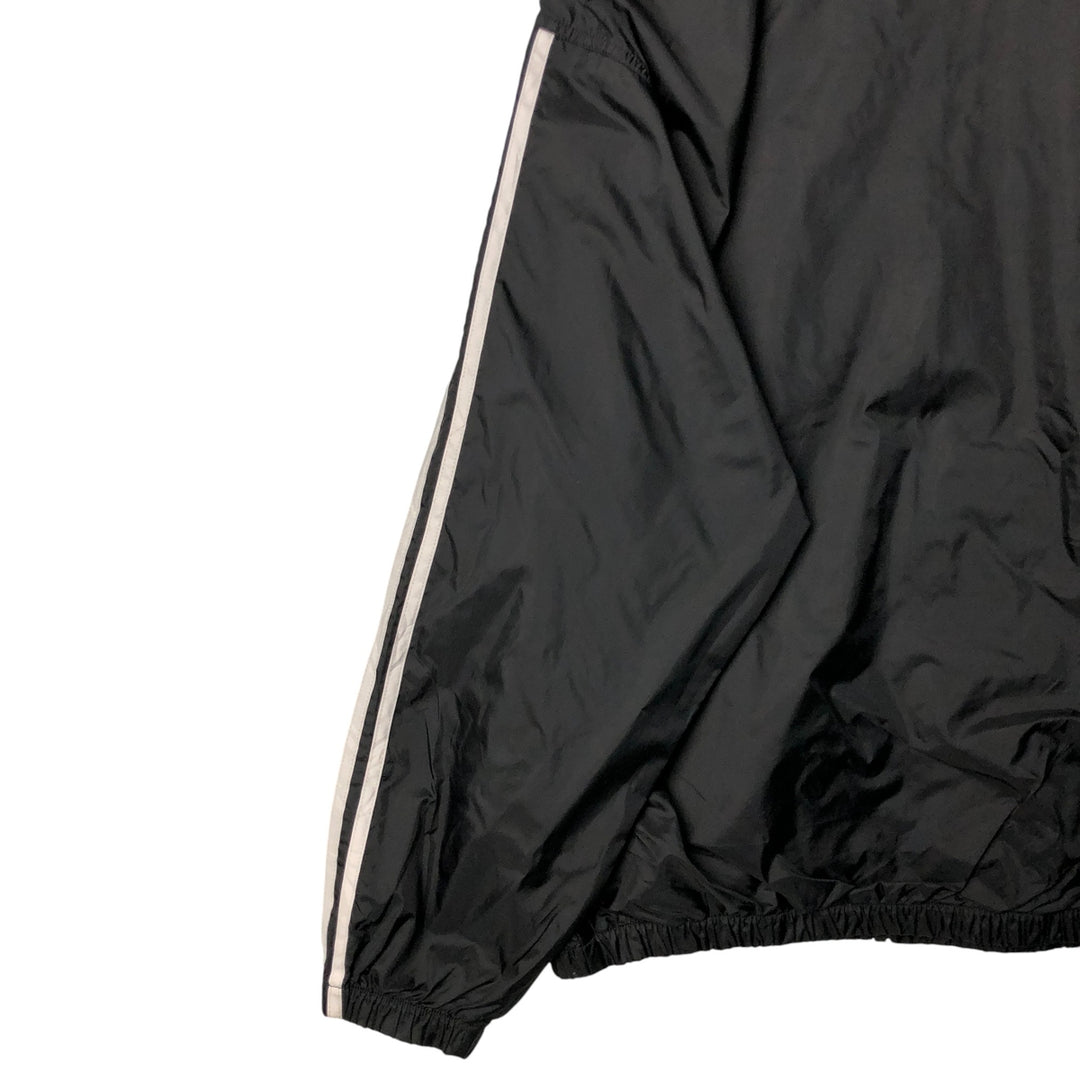 90'S Adidas Nylon Jacket, Men's Size L, Vintage Nylon black type Vintage Second Hand